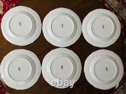 Stunning Royal Crown Derby Imari 2451 Tea Set Cups, Saucers & Plates, 1930's