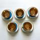 Stunning Set Of 5 Vintage Pillivuyt French Porcelain Demitasse Cups & Saucers