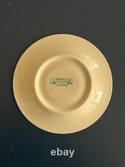Syracuse China Old Ivory King Arthur Gold Encrusted Demitasse Cups Saucers (11)