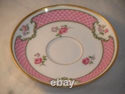 THEODORE HAVILAND LIMOGES PORCELAIN COFFEE CUPS SAUCERS 11pc HARRODS BROMPTON RD