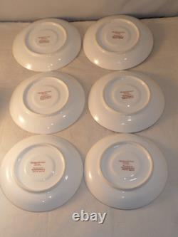THEODORE HAVILAND LIMOGES PORCELAIN COFFEE CUPS SAUCERS 11pc HARRODS BROMPTON RD