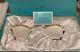 Tiffany & Co Gold Band Pair Of Tea Cups & Saucers Authentic Boxed Japan New