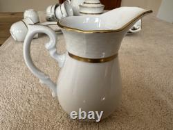 TK Thun Czechoslovakia Menuet Teapot, 6 Cups/Saucers, Sugar Bowl and Milk Jug