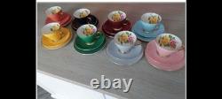 Tea Cup Set Bone China 22 KT Gold