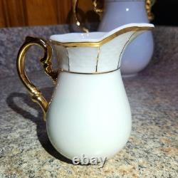 Thun 1794 Czech Porcelain Tea Set of 13 Teapot, Creamer, Sugar, Cups & Saucers