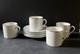 Tiffany & Co. Demitasse Espresso Cups & Saucers Gold Rim Set Of 4