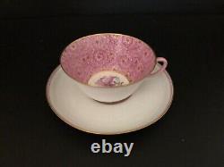 Tiffany & Co. Haviland Limoges Cabinet Cup/Saucer, Fancy Blank and Gold, Teacup