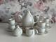 Tirschenreuth Bavaria Espresso Set 10-person White And Gold Coffe Set