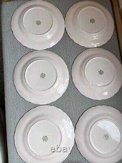 Tuscan Fine English Bone China Pink Floral Flower Trace gold edge Tea Set