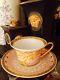 Versace Byzantine Cup Saucer Gold Tea Coffee Set New Box Retail $300 Sale