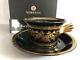 Versace Gold Baroque Tea Cup & Saucer Celebrating 25 Years Rosenthal New