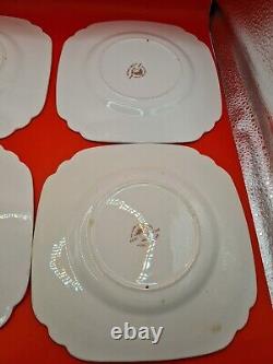VERY RARE Art Deco Wellington JHC&C° Cups Saucers Tea Plates Milk Jug Cake Plate