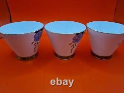 VERY RARE Art Deco Wellington JHC&C° Cups Saucers Tea Plates Milk Jug Cake Plate