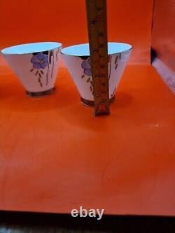 VERY RARE Art Deco Wellington JHC&C° Cups Saucers Tea Plates Milk Jug Cake Plate