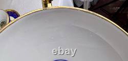 VTG Czech Bohemia China 24K Gold Detail 8 Tea Cups & Saucers Victoria Empire