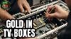 Valuable Gold Recovery Materials In Scrap Tv Boxes