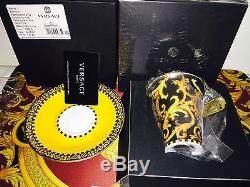 Versace Barocco Cup Saucer Set Rosenthal Authentic New In Box $300 Sale