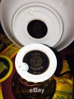 Versace Barocco Cup Saucer Set Rosenthal Authentic New In Box $300 Sale