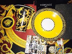 Versace Barocco Cup Saucer Set Rosenthal Authentic New In Box $300 Sale
