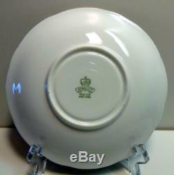 Very Rare Aynsley Stunning Set Cup&saucer Signed D. Jones Sailboat Cobalt Gold