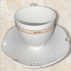 Villeroy Boch Paloma Picasso Montserrat 6x Coffee Cups & Saucers Green Gold Trim