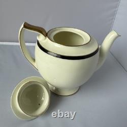 Vintage 1930s Royal Doulton Tango Art Deco Ceramic Tea Service 28 Piece Set