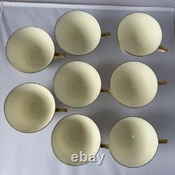 Vintage 1930s Royal Doulton Tango Art Deco Ceramic Tea Service 28 Piece Set