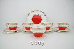 Vintage(1950s)Leonard St/Burslem 14 Piece Tea & Cake Service, Very Rare & Unique