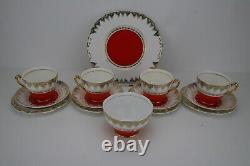 Vintage(1950s)Leonard St/Burslem 14 Piece Tea & Cake Service, Very Rare & Unique