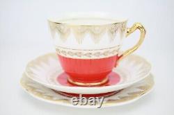 Vintage(1950s)Leonard St/Burslem 14 Piece Tea & Cake Service, Very Rare & Unique