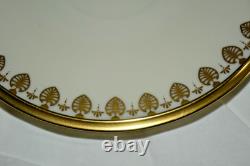 Vintage 25 piece LENOX CLARION GOLD RIMMED cups & saucers + holders EUC