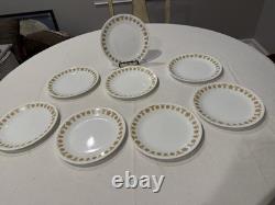 Vintage 42 piece Corelle butterfly gold service For 8 Plates Bowls Cups Saucers