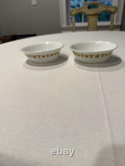 Vintage 42 piece Corelle butterfly gold service For 8 Plates Bowls Cups Saucers