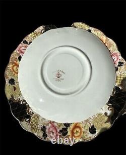 Vintage Antique Rare china Charles Allerton and Son trio -tea cup. Saucer, plate