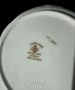 Vintage Antique Rare china Charles Allerton and Son trio -tea cup. Saucer, plate