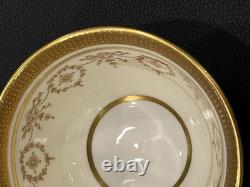 Vintage Aynsley England Gold Dowery Tea/Coffee Cups & Saucers Set of 6