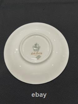 Vintage Aynsley England Gold Dowery Tea/Coffee Cups & Saucers Set of 6