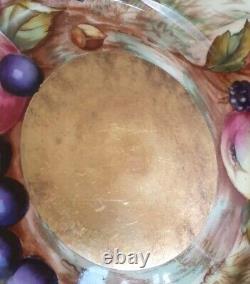 Vintage Aynsley Orchard Gold cup and saucer signed N. Brunt