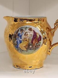 Vintage Bernadotte Porcelaine Fine De Boheme Czechoslovakia Tea Set Collectable