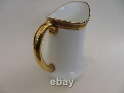Vintage Cauldon Coffee Set Greek Key Design 9 Cups & Saucers Milk & Cream Jugs