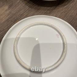 Vintage Cup And Saucer Gold And Flowers