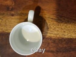 Vintage Czech Republic Porcelain & Gold Espresso Demitass Cup Saucer Set Of 4