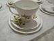 Vintage Duchess Floral Cup Saucer W Gold Trim' Susie' 406 Bone China England