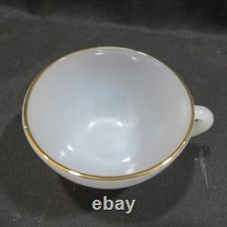 Vintage France Arcopal Opale Cups & Saucers Set 6