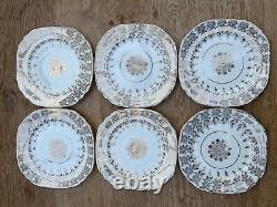 Vintage Imperial 22kt gold warranted bone china tea service 6 trio sets