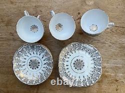 Vintage Imperial 22kt gold warranted bone china tea service 6 trio sets