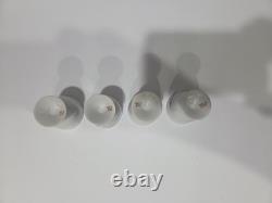 Vintage Japan Porcelain Tea Set Pink Rose Gold Trim Teapot Cups Saucers 26 Pc