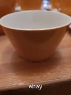 Vintage Johnson Brothers, 6 Cups & Saucers, 1 Milk Jug, 1 Sugar Bow, 1 Pot