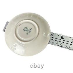 Vintage Lenox Westchester Demitasse Cups & Saucers Service for 6 Ivory Gold Rim