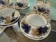 Vintage Lomonosov Ussr Porcelain Gold Tea Set Set Of 6 Cups Saucers And Plates